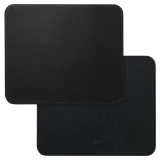 Kiváló minőségű egérpad, 250x210 mm, csúszásgátló alj, fekete 2