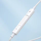 Vezetékes fülhallgató 3,5 mm-es mini jack csatlakozóval és távirányítóval, fehér 8