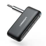 Bluetooth 5.0 AUX mini jack autórádió-vevő, fekete 2