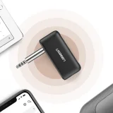 Bluetooth 5.0 AUX mini jack autórádió-vevő, fekete 5