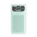 Sparkling sorozatú 10000 mAh-s powerbank, 30 W-os gyorstöltés, zöld