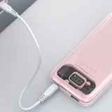 Sparkling sorozatú 10000 mAh-s powerbank, 30 W-os gyorstöltés, zöld 9