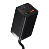 GaN3 Pro gyors fali töltő 2x USB-C / 2x USB 65 W PD QC + 1 m-es USB-C kábel, fekete 11
