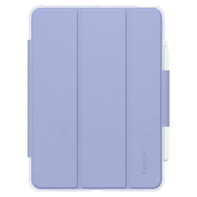 Tartóval ellátott tok Apple iPad Air 4 2020 / 5 2022 Ultra Hybrid Pro készülékekhez, levendula színű