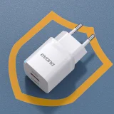 33 W-os GaN PPS USB-C USB-A fali töltő, fehér 7