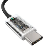 Fejhallgató, fülhallgató, USB-C kábel, 1,2 m, fekete 4