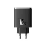 GaN Cube Pro 65W 2x USB-C USB-A zidni punjač, crni 2