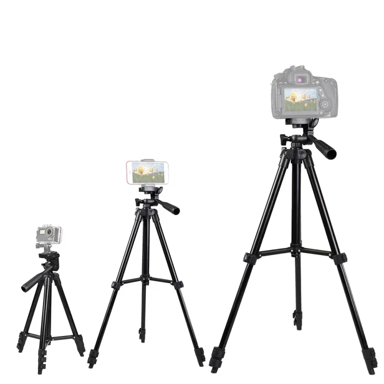 TRIPOD 3120 állvány fényképezőgépekhez, telefonokhoz és GoPro kamerákhoz