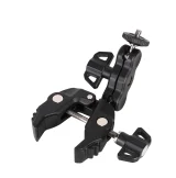 Szorítóval rögzíthető tartó kamerákhoz és GoPro akciókamerákhoz 5