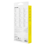 11-in-1 USB-C–USB-C PD hub adapter 4x USB, HDMI, VGA, AUX, RJ45, SD és TF portokkal, szürke 6