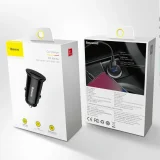 Pametni punjač za automobil s USB i USB-C QC PD priključcima, crni 11
