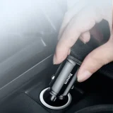 Pametni punjač za automobil s USB i USB-C QC PD priključcima, crni 8