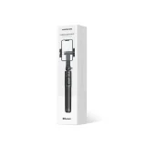 Teleszkópos szelfibot telefonhoz, állvánnyal és Bluetooth távirányítóval, 1,5 m, fekete 5