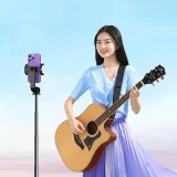 Teleszkópos szelfibot telefonhoz, állvánnyal és Bluetooth távirányítóval, 1,5 m, fekete 9