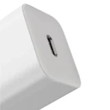 Si 25 W-os, 3 A-es gyors hálózati töltő 1 m-es fehér USB-C kábellel 7
