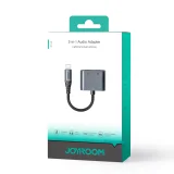 2-u-1 adapter: punjač za iPhone + Lightning priključak za slušalice / 2x Lightning, crna 5