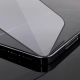 SET OD 2x 9H kaljenih stakala za zaštitu cijelog zaslona za Samsung Galaxy S23+ s crnim okvirom (s punim ljepilom) 3