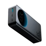 30 000 mAh 65 W 3 A USB/USB-C digitális power bank, fekete 3