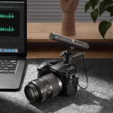 MAGIC-02 4 az 1-ben 2,4 GHz-es USB-C vezeték nélküli mikrofonkészlet – fekete 11