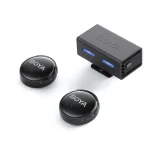 2,4 GHz-es USB-C-s AI vezeték nélküli mikrofonkészlet tokban 2