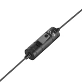 Žičani lavalier mikrofon za pametne telefone i kamere, 3,5 mm TRRS - crni 6