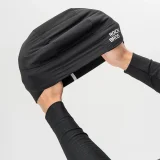 Megfordítható téli kerékpáros sapka, 54-61 cm-es méret - fekete 2