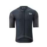 Kurzarm-Radtrikot, Größe XS – schwarz 2