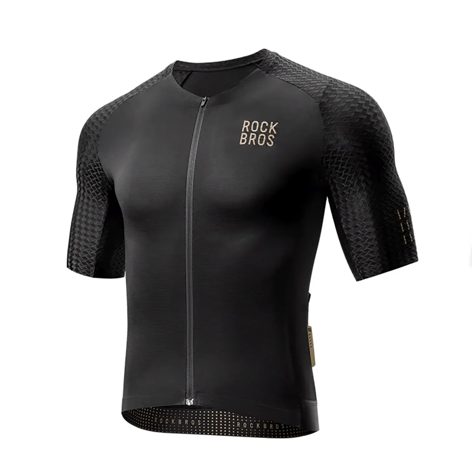 Diamond Kurzarm-Radtrikot, Größe XS – schwarz Diamond Kurzarm-Radtrikot, Größe XS – schwarz
