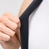 Lange Fleece-Radhose mit Träger und Polster, Größe S – schwarz 6