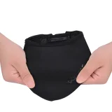 Szélálló, hőszigetelt cipőhuzat 39–45 cm – fekete 4