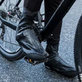 Szél- és vízálló cipőhuzatok 42–46 cm – fekete 5