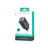 65 W-os GaN USB-A–USB-C fali töltő 100 W-os USB-C kábellel (1,2 m) – fekete 3