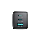 65 W-os GaN USB-A–USB-C fali töltő 100 W-os USB-C kábellel (1,2 m) – fekete 6