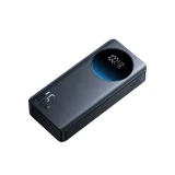 20 000 mAh-s USB-A és USB-C csatlakozóval ellátott hordozható akkumulátor 45 W-os teljesítménnyel és digitális kijelzővel – fekete 3
