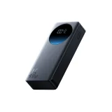 20 000 mAh-s USB-A és USB-C csatlakozóval ellátott hordozható akkumulátor 45 W-os teljesítménnyel és digitális kijelzővel – fekete 6