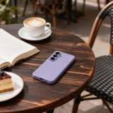 Samsung Galaxy S26 intelligens pénztárca tok - lila 5