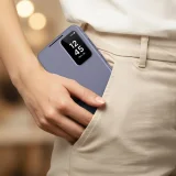 Samsung Galaxy S26 intelligens pénztárca tok - lila 7
