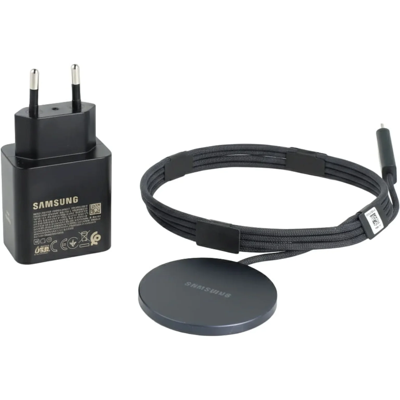 Samsung EP-P2900TBE 25 W-os vezeték nélküli töltő 45 W-os adapterrel – szürke