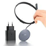 Samsung EP-P2900TBE 25 W-os vezeték nélküli töltő 45 W-os adapterrel – szürke 6