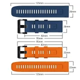 Garmin Fenix 5 / 6 / 6 Pro / 7 IconBand óraszíj – zöld 6