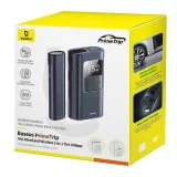 2 az 1-ben gumiabroncs-felfújó zseblámpával és 6000 mAh-s, 75 W-os powerbankkal – fekete 4