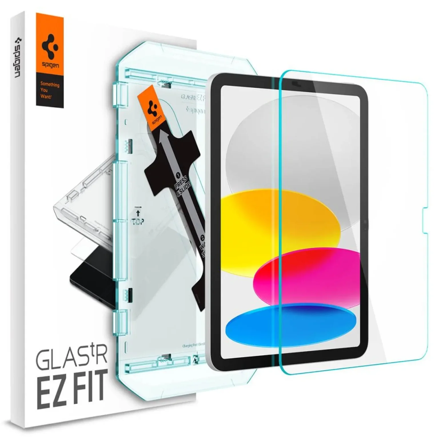 Szkło hartowane na tablet iPad 10.9'' 2022 z aplikatorem Szkło hartowane na tablet iPad 10.9'' 2022 z aplikatorem