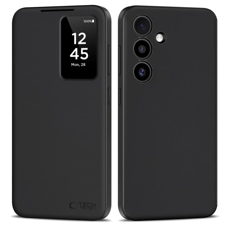 Samsung Galaxy S25 FE Smart Wallet tok – matt fekete