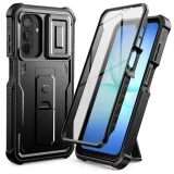 Etui pokrowiec na Samsung Galaxy A17 4G / 5G Kevlar Cam+ - czarny