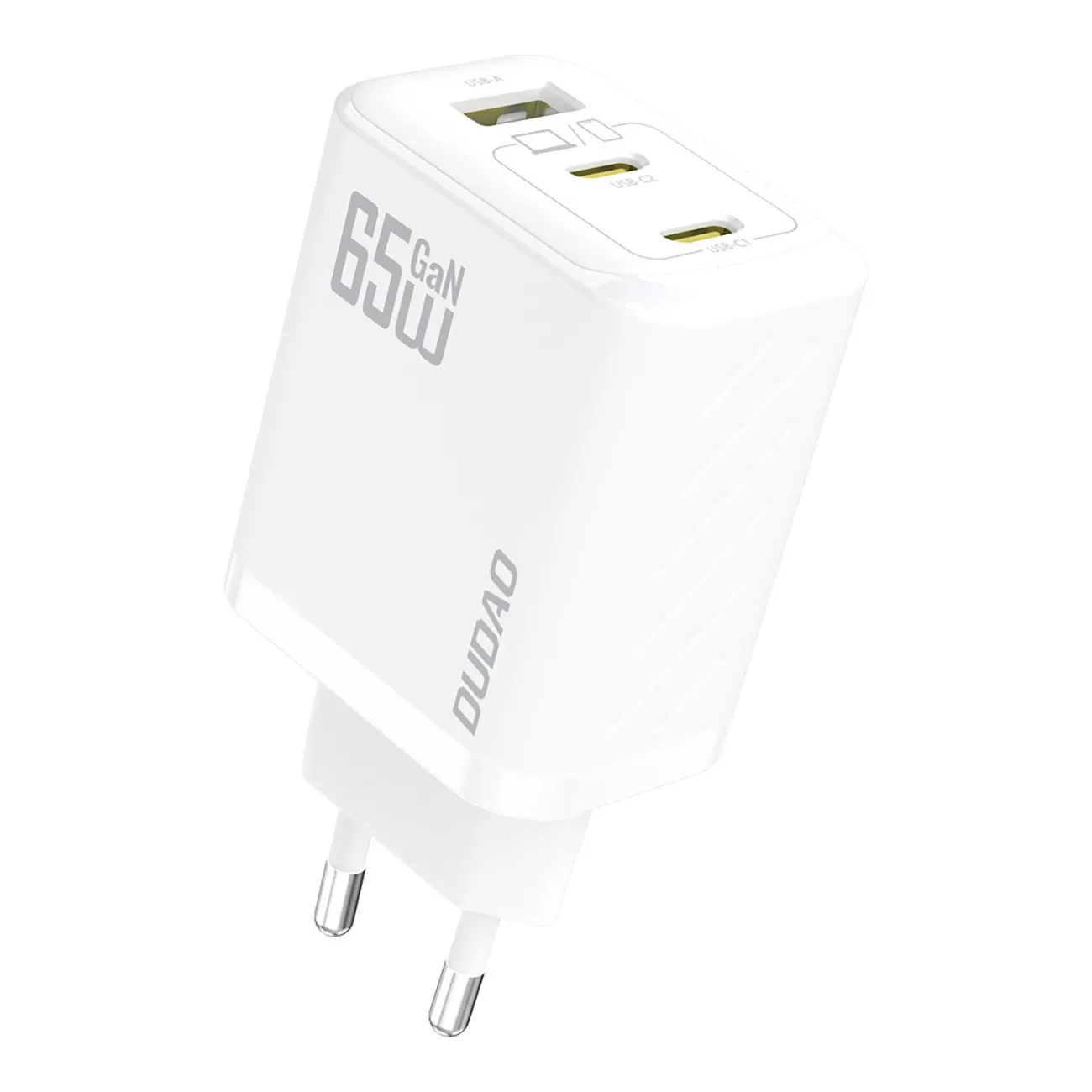 A29 GaN USB-C na USB-A 65W zidni punjač - bijeli A29 GaN USB-C na USB-A 65W zidni punjač - bijeli