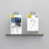 A29 GaN USB-C na USB-A 65W zidni punjač - bijeli 3