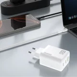 A29 GaN USB-C na USB-A 65W zidni punjač - bijeli 5