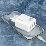 A29 GaN USB-C na USB-A 65W zidni punjač - bijeli 6