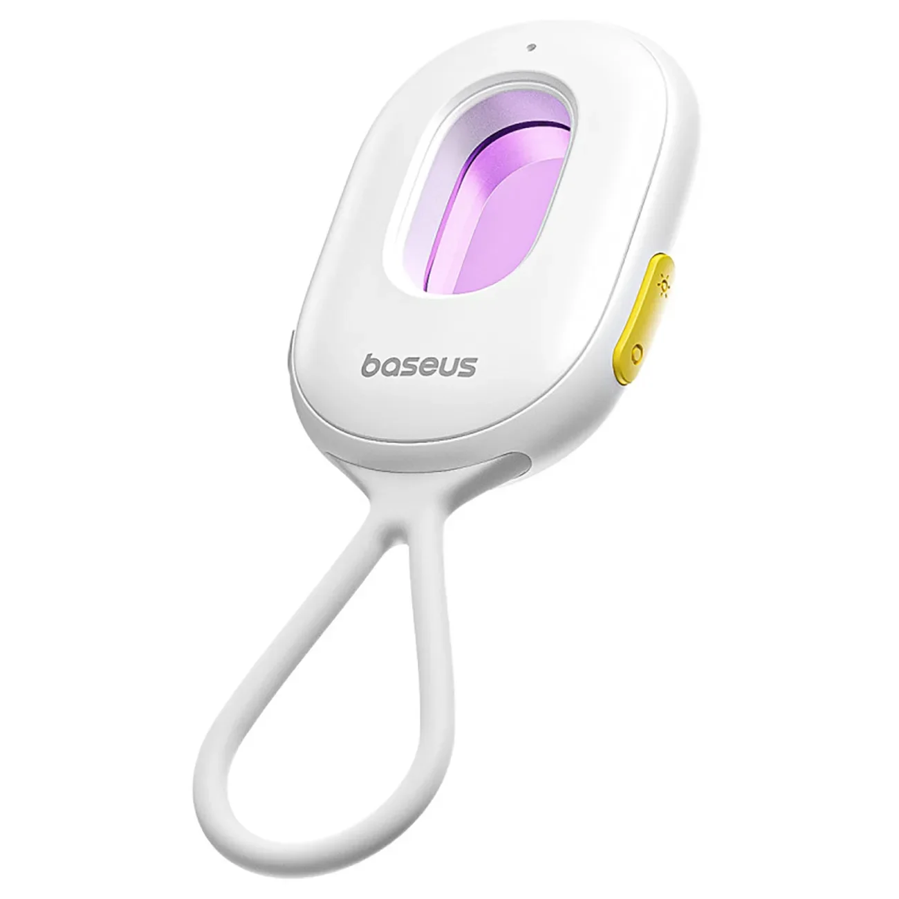 Rejtett kamera-érzékelő riasztóval, mini zseblámpával és USB-A–USB-C kábellel – fehér