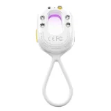 Rejtett kamera-érzékelő riasztóval, mini zseblámpával és USB-A–USB-C kábellel – fehér 3